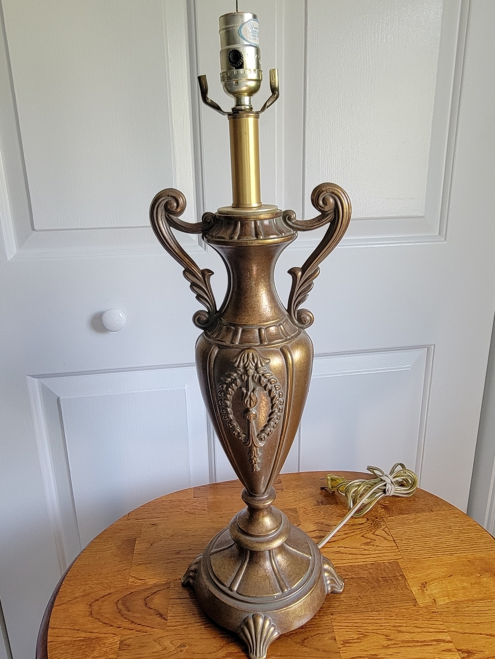 Vintage Excelsior Brass Lamp